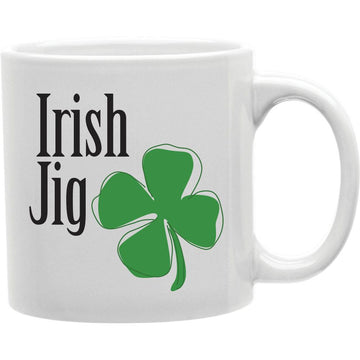 Irish Jig Mug  Coffee and Tea Ceramic  Mug 11oz