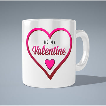 Be My Valentine Love Mug  Coffee and Tea Ceramic  Mug 11oz