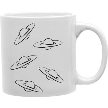 Planet Mug  Coffee and Tea Ceramic  Mug 11oz
