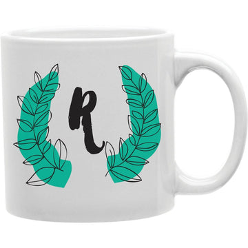 R Coffee Mug  Coffee and Tea Ceramic  Mug 11oz