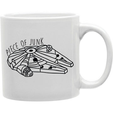 Plece Of Junk Mug  Coffee and Tea Ceramic  Mug 11oz