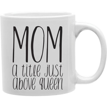 Queen Gold Crown Mug  Coffee and Tea Ceramic  Mug 11oz