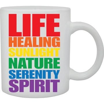 Life Healing Sunlight Nature Serenity Spirit Mug  Coffee and Tea Ceramic  Mug 11oz