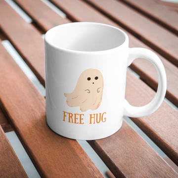 Free Hug Coffee and Tea Ceramic Mug 11oz