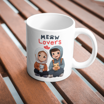 Me & You Lovers Coffee and Tea Ceramic Mug 11oz