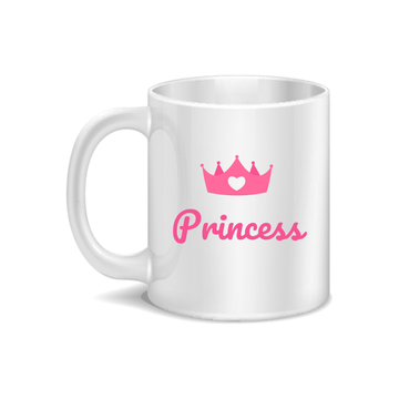 Princess Coffee and Tea Ceramic Mug 11oz