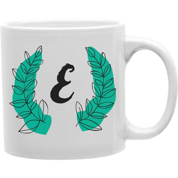 E Mug  Coffee and Tea Ceramic  Mug 11oz