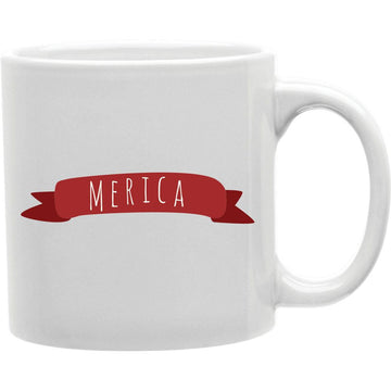Merica Mug  Coffee and Tea Ceramic  Mug 11oz