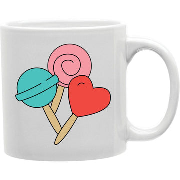 Lollypop Mug  Coffee and Tea Ceramic  Mug 11oz
