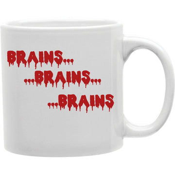 Brains 2 Halloween Mug Coffee and Tea Ceramic  Mug 11oz