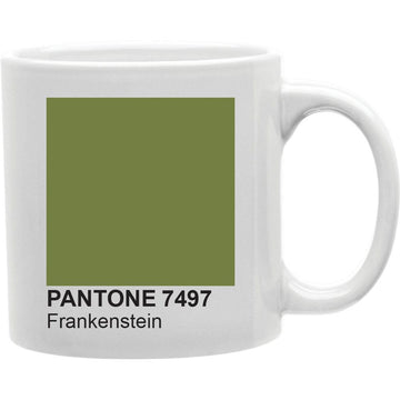 Pantone 7497 Frankenstein Mug  Coffee and Tea Ceramic  Mug 11oz