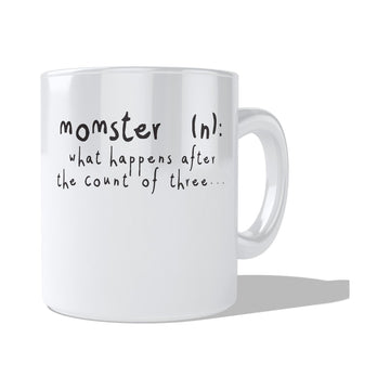 Momster  Coffee and Tea Ceramic  Mug 11oz