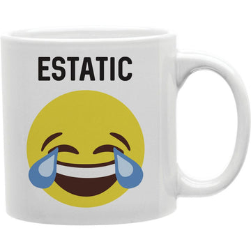 Estatic Emoji Mug  Coffee and Tea Ceramic  Mug 11oz