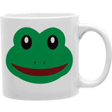 FROG EMOJI Mug  Coffee and Tea Ceramic  Mug 11oz
