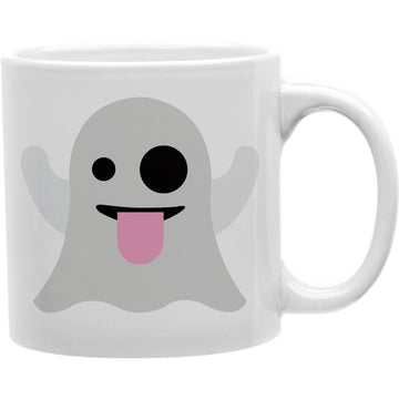 GHOST EMOJI Mug  Coffee and Tea Ceramic  Mug 11oz