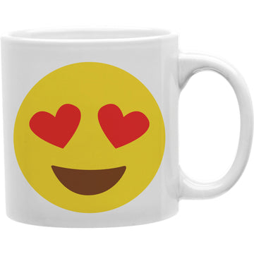 heart face Emoji coffee Mug  Coffee and Tea Ceramic  Mug 11oz