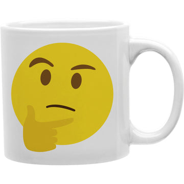 hmmm Emoji coffee Mug  Coffee and Tea Ceramic  Mug 11oz