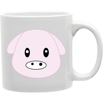 Pig Front Mug  Coffee and Tea Ceramic  Mug 11oz