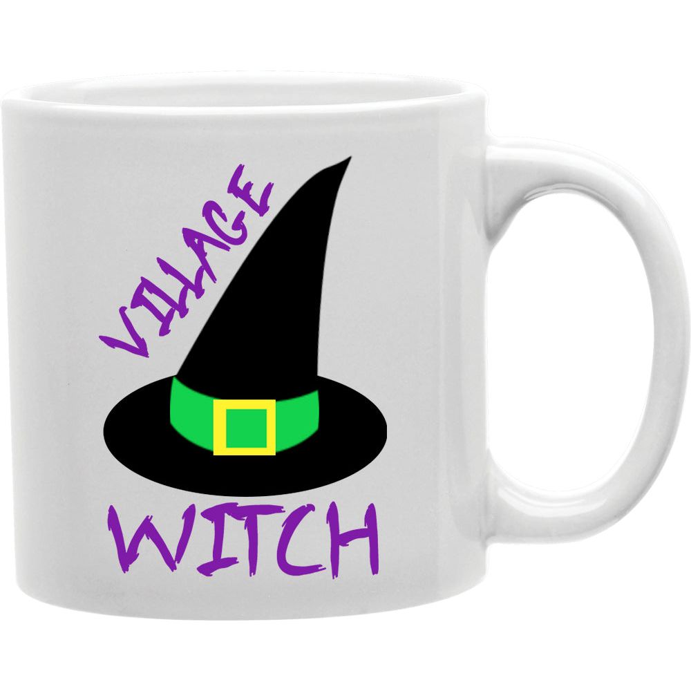 Village Witch Halloween Mug  Coffee and Tea Ceramic  Mug 11oz