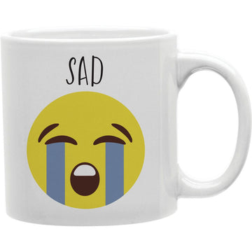 Sad Option Emoji Mug  Coffee and Tea Ceramic  Mug 11oz
