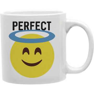 Perfect Angel Worded Emoji Mug  Coffee and Tea Ceramic  Mug 11oz