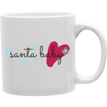 Santababy Mug  Coffee and Tea Ceramic  Mug 11oz