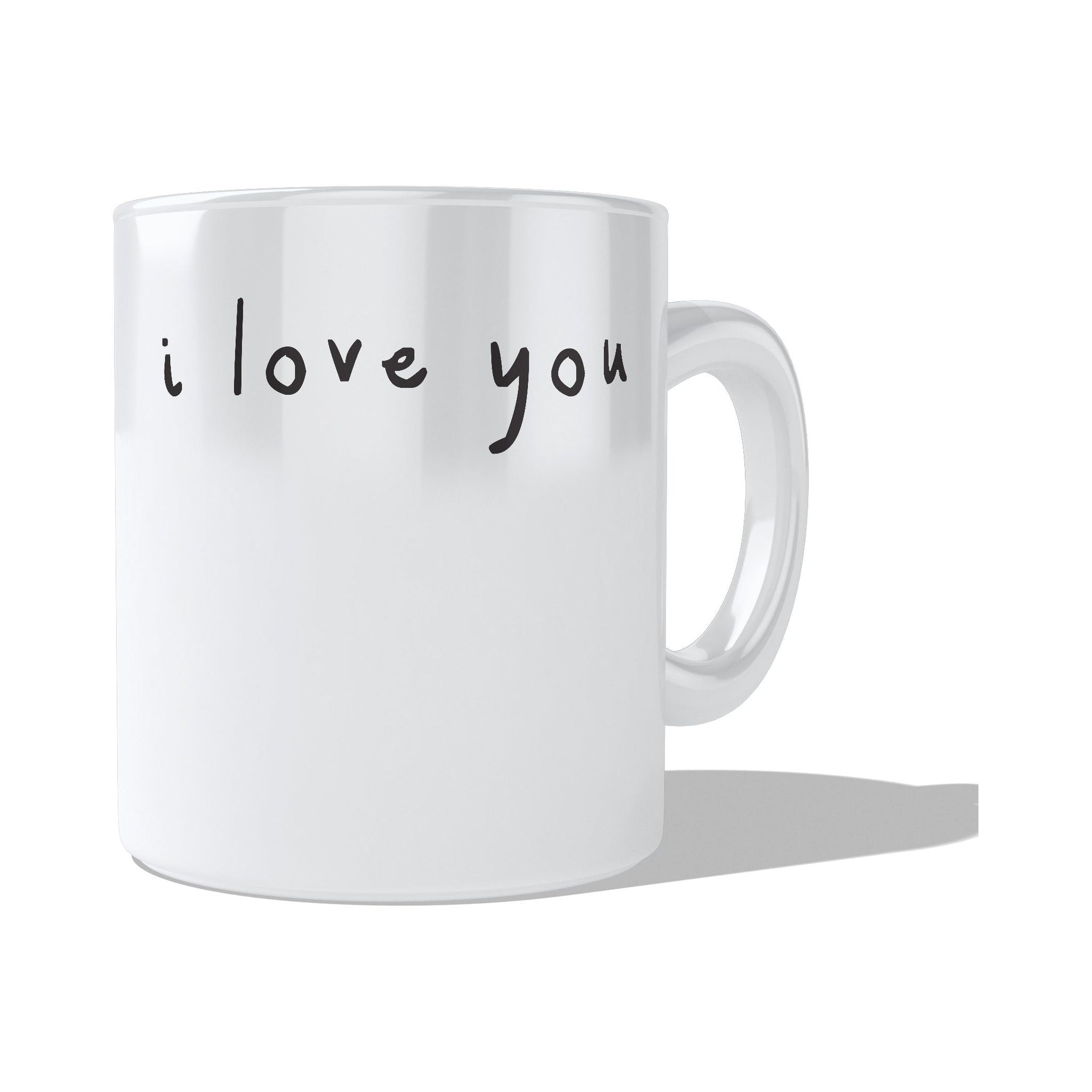 I Love You Coffee Mug  Coffee and Tea Ceramic  Mug 11oz