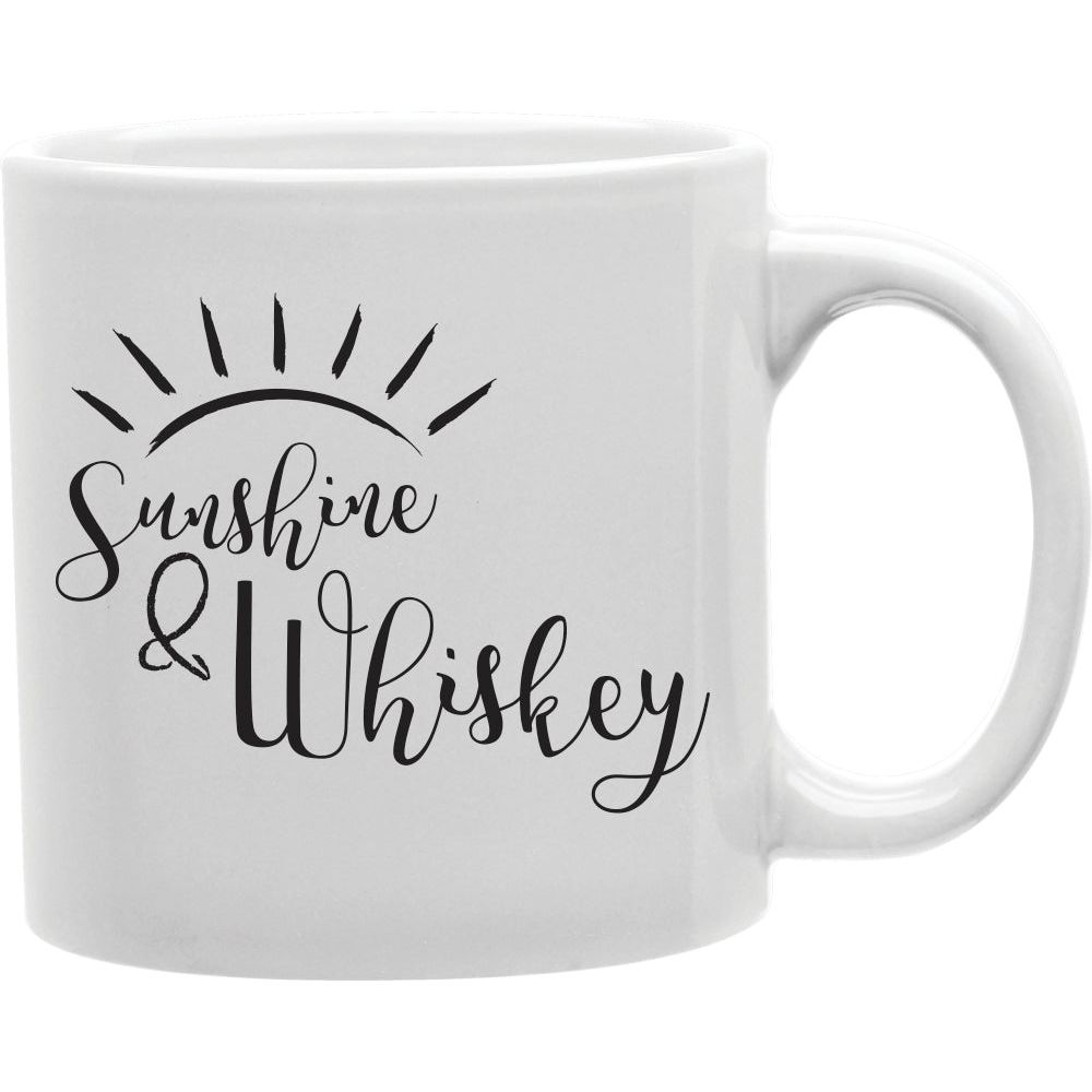 Sunwhisk &amp; Whiskey Mug   Coffee and Tea Ceramic  Mug 11oz