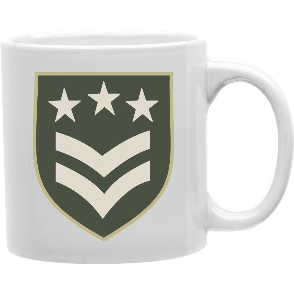 Badge Mugs  Coffee and Tea Ceramic  Mug 11oz