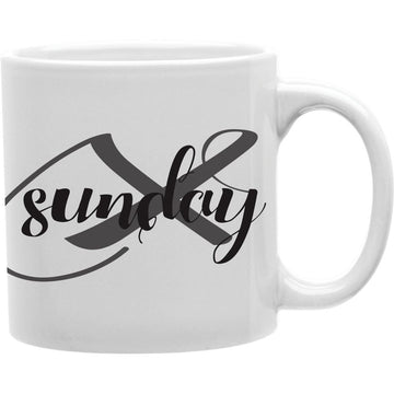 Sunday X Coffee Mug  Coffee and Tea Ceramic  Mug 11oz