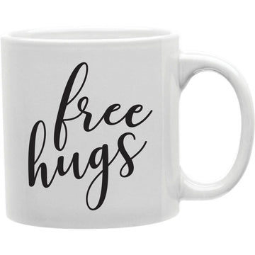 Freehugs Mug  Coffee and Tea Ceramic  Mug 11oz