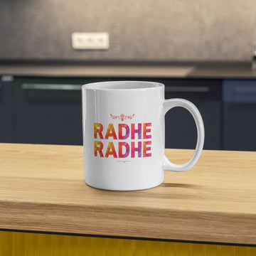 Radhe Radhe Desi Theme Everyday Coffee & Tea Mug 11oz