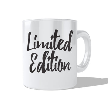 Limited Edition Coffee and Tea Ceramic Mug 11oz