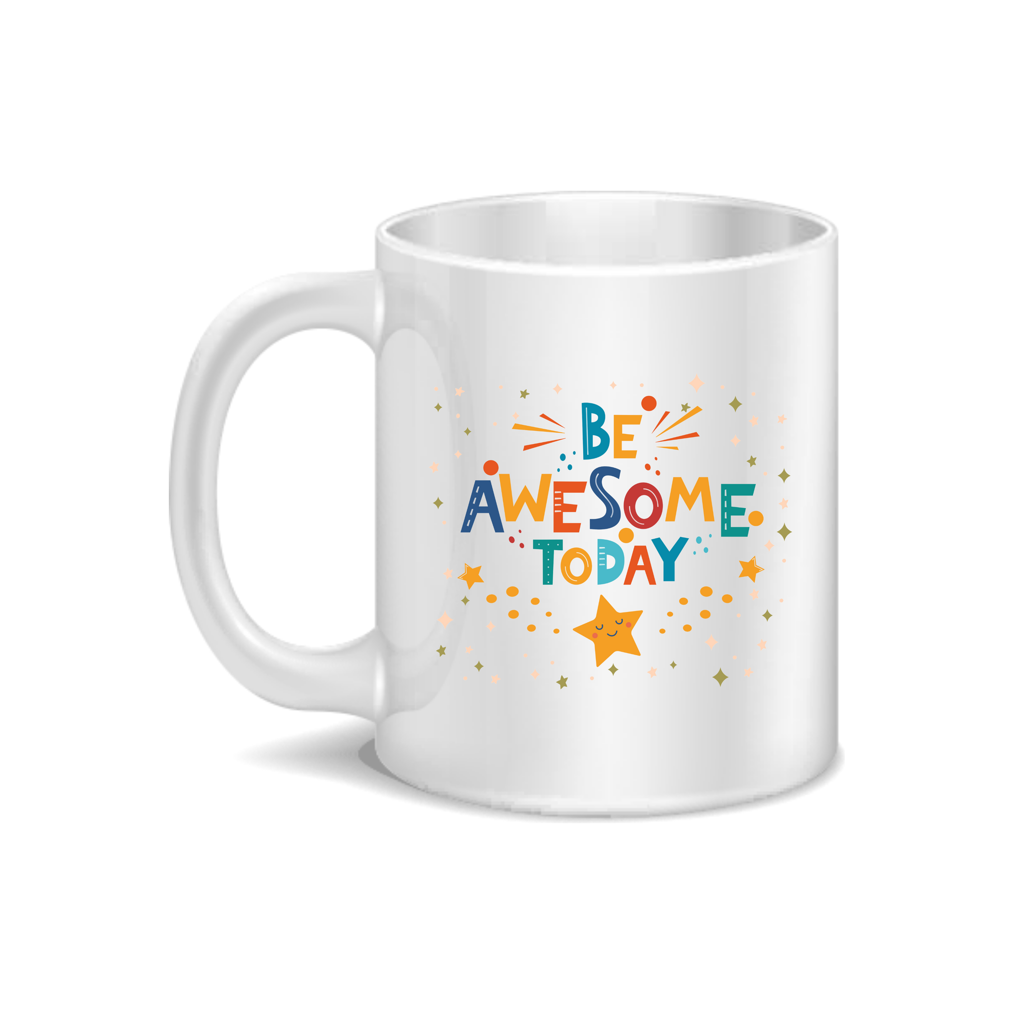 Be Awesome Today Coffee and Tea Ceramic Mug 11oz