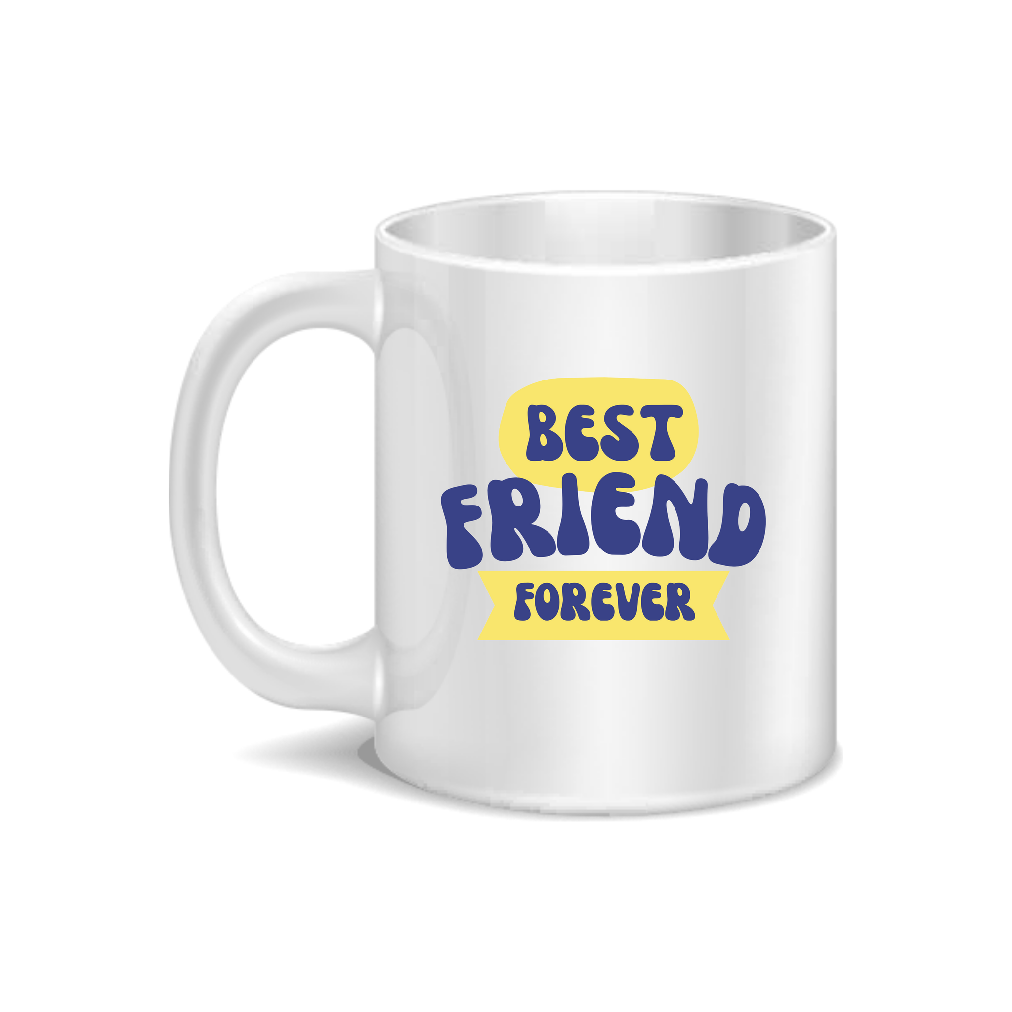 Best Friend Forever Coffee and Tea Ceramic Mug 11oz