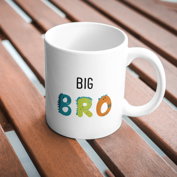 Big BRO Coffee and Tea Ceramic Mug 11oz