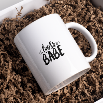 Boss Babe Coffee and Tea Ceramic Mug 11oz