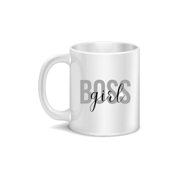 Boss Girl Coffee and Tea Ceramic Mug 11oz