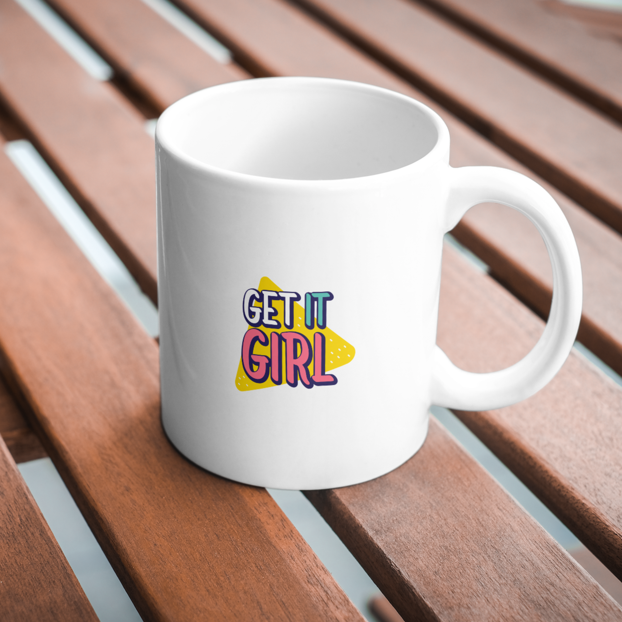 Get It Girl Coffee and Tea Ceramic Mug 11oz