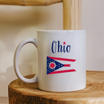 Ohio Coffee and Tea Ceramic Mug 11oz