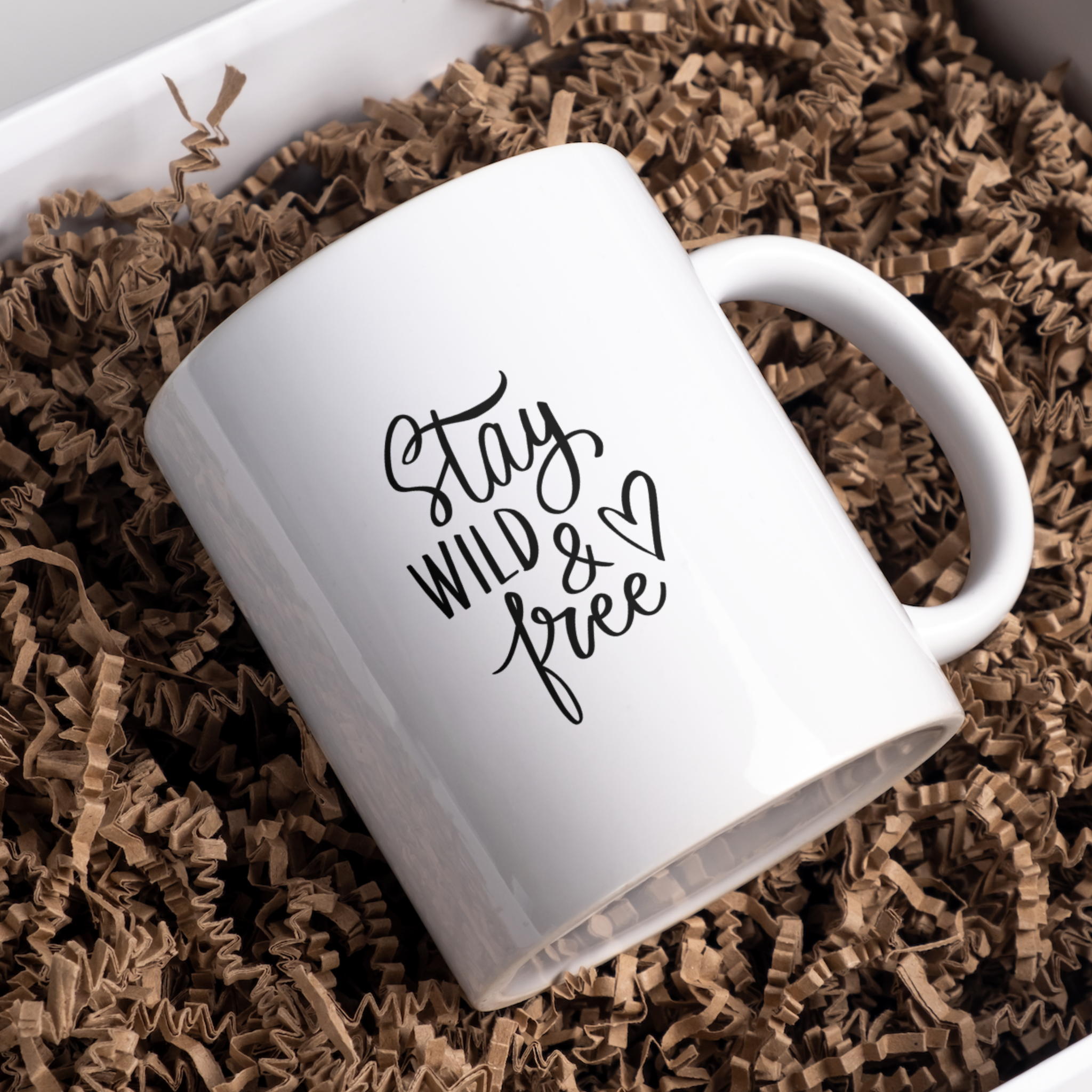 Stay Wild & Love Free Coffee and Tea Ceramic Mug 11oz