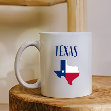 Texas Coffee and Tea Ceramic Mug 11oz