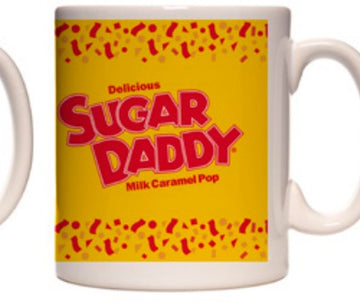 Sugar Daddy Milk Caramel Pop Coffee and Tea Ceramic Mug 11oz