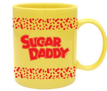 Sugar Daddy Yellow Coffee and Tea Ceramic Mug 11oz