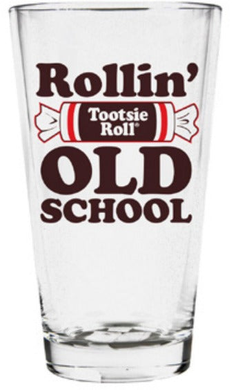 Tootsie Roll Old School 16 oz. Pint Glass