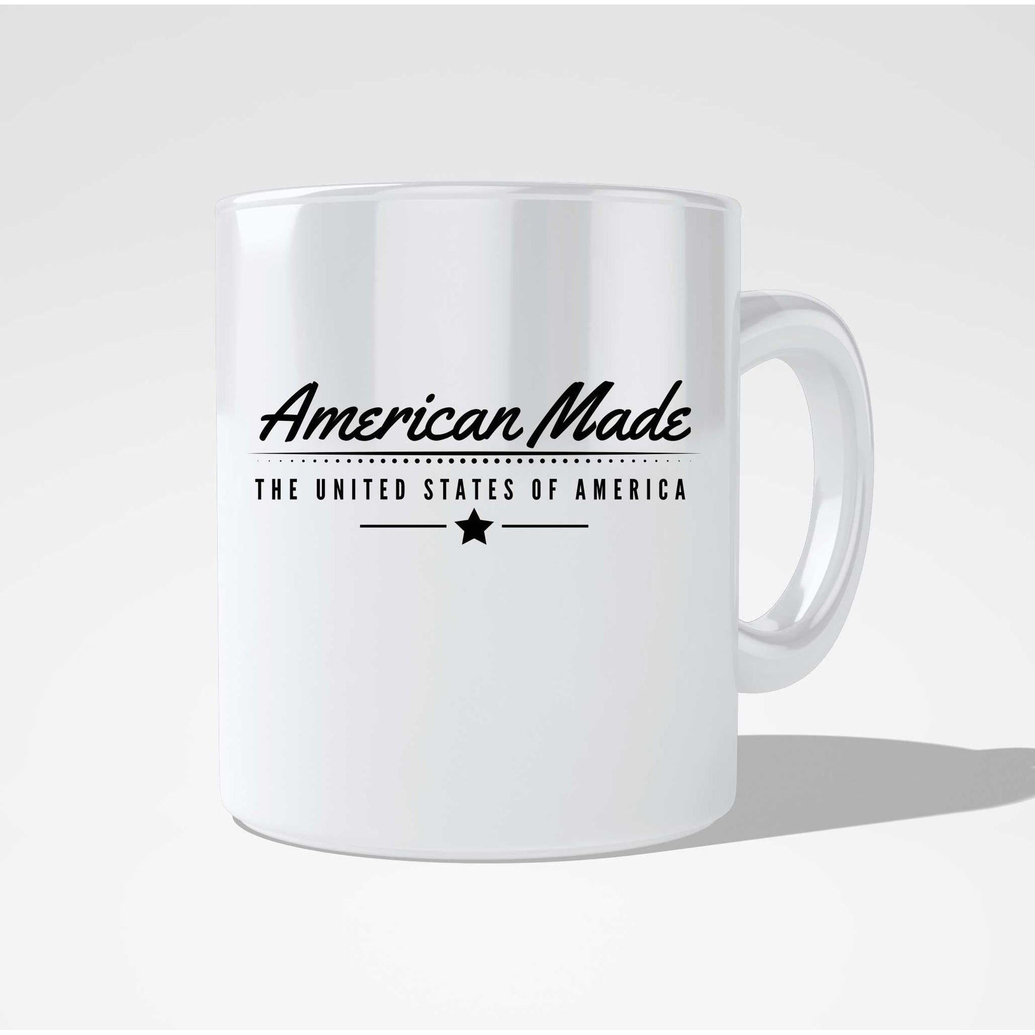 American Made The United States Of American Coffee and Tea Ceramic  Mug 11oz