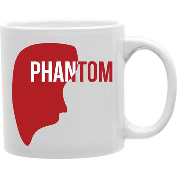 Red Phantom Mug  Coffee and Tea Ceramic  Mug 11oz
