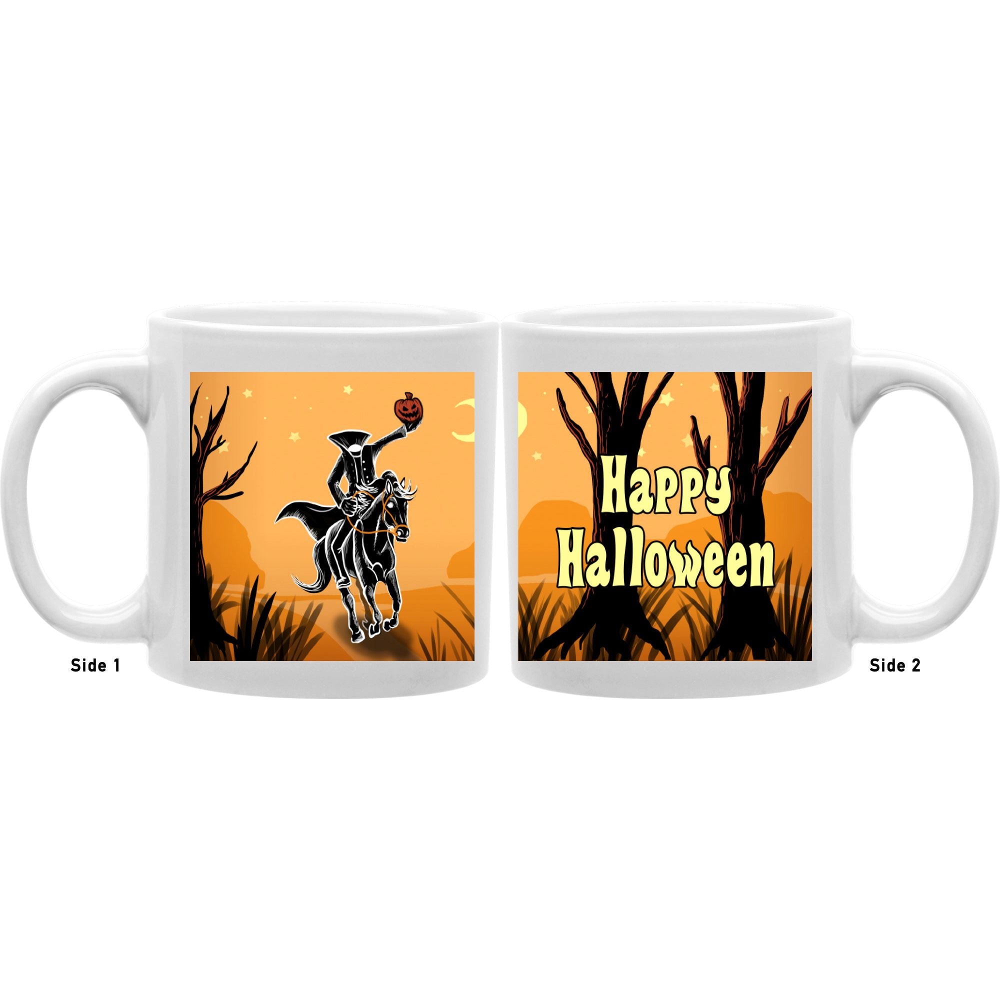 Happy Halloween Mug  Coffee and Tea Ceramic  Mug 11oz