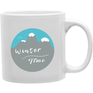 Winter Time Mug  Coffee and Tea Ceramic  Mug 11oz