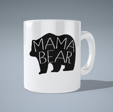 Mama Bear Coffee and Tea Ceramic Mug 11oz